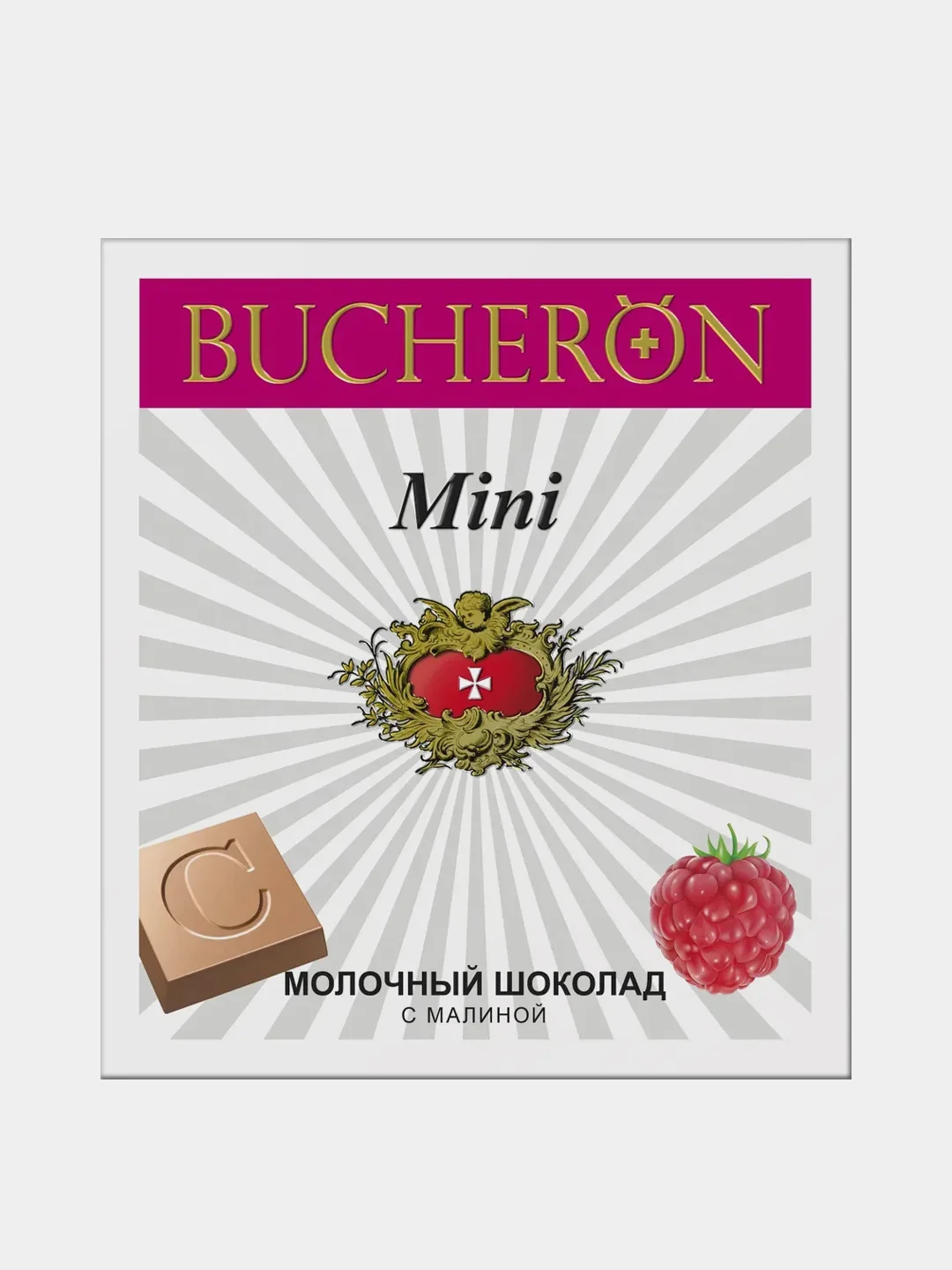 Шоколад АССОРТИ BUCHERON mini шоубокс, 24 штуки по 45 г