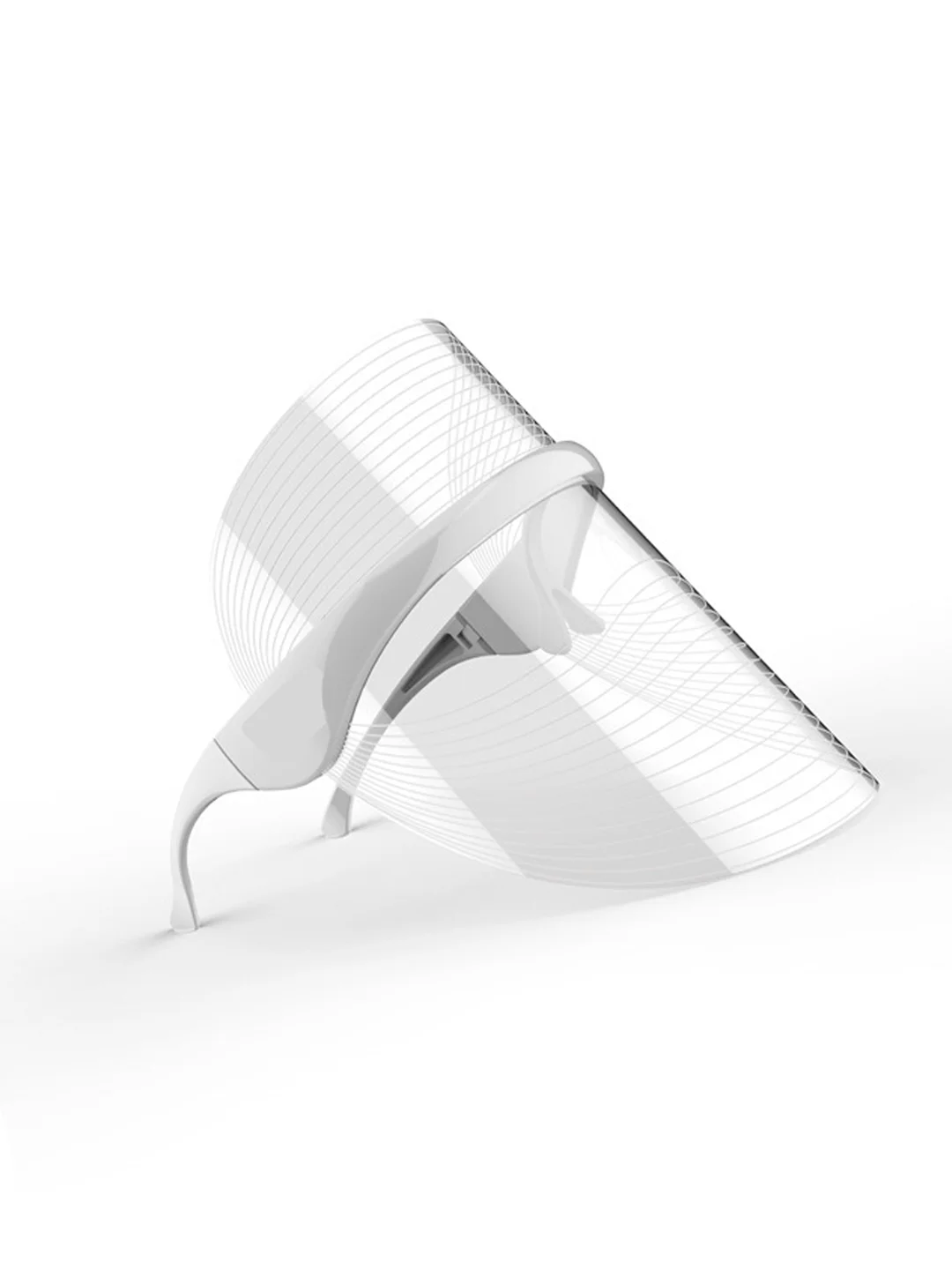 Прозрачный светодиодная LED маска для лица, омолаживающая