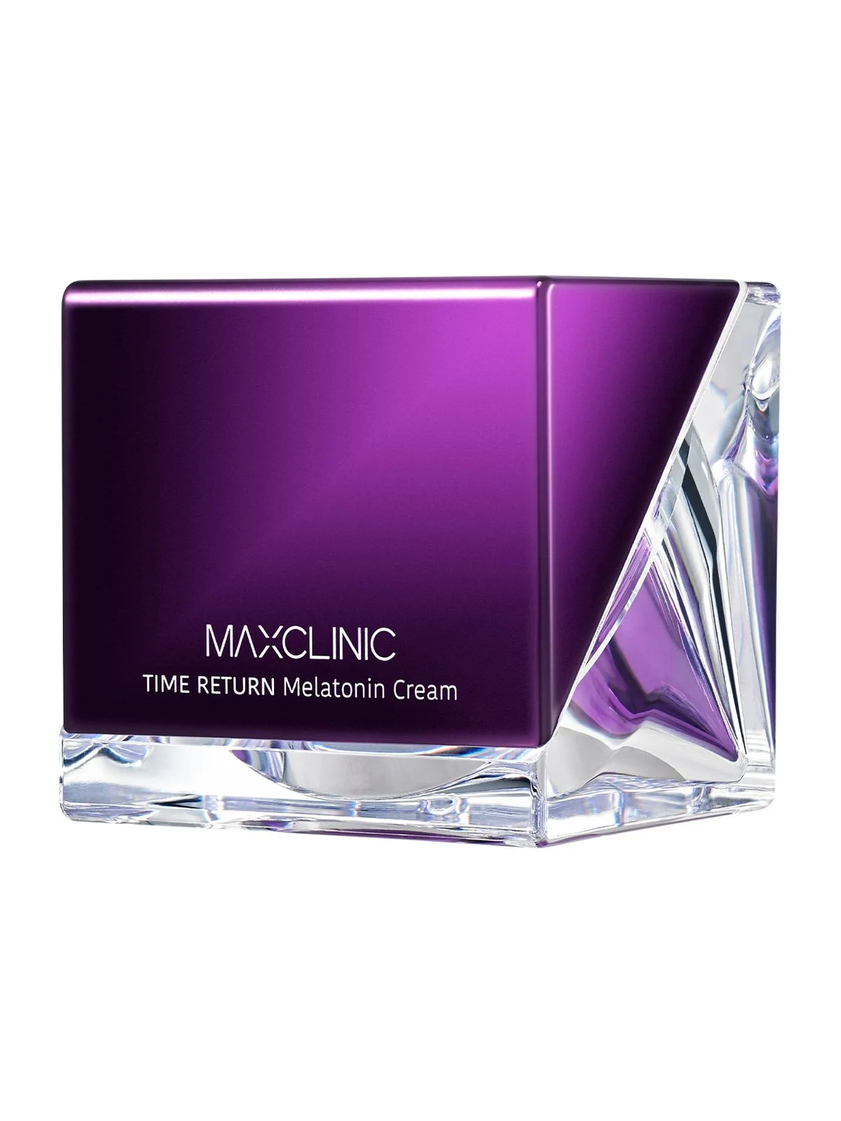 MAXCLINIC Time Return Melatonin Cream Крем для лица с мелатонином восстанавливающий, 60 мл