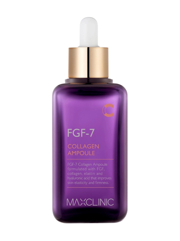 Maxclinic FGF-7 Collagen Ampoule Эссенция антивозрастная для ухода за кожей лица, 100 мл
