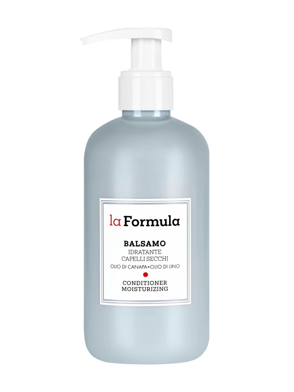 LA FORMULA Кондиционер для волос с маслами конопли и льна увлажняющий, 300 мл