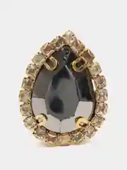 Серебряный кабошоны 15 штуки в форме капли кристалла стразы декоративные пришивные пластиковые