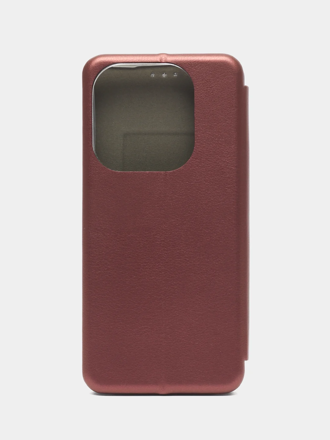 Тёмно-бордовый чехол-книжка Tecno Spark GO 2024, Spark 20C, infinix Hot 40i, smart 8, smart 8 Pro