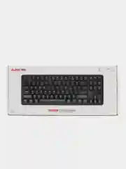 Клавиатура беспроводная, проводная A-Jazz K870T, Brown Switch, чёрная