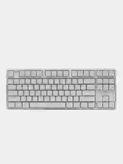Белый клавиатура проводная A-Jazz Douyu DKM160, Red Switch, белая