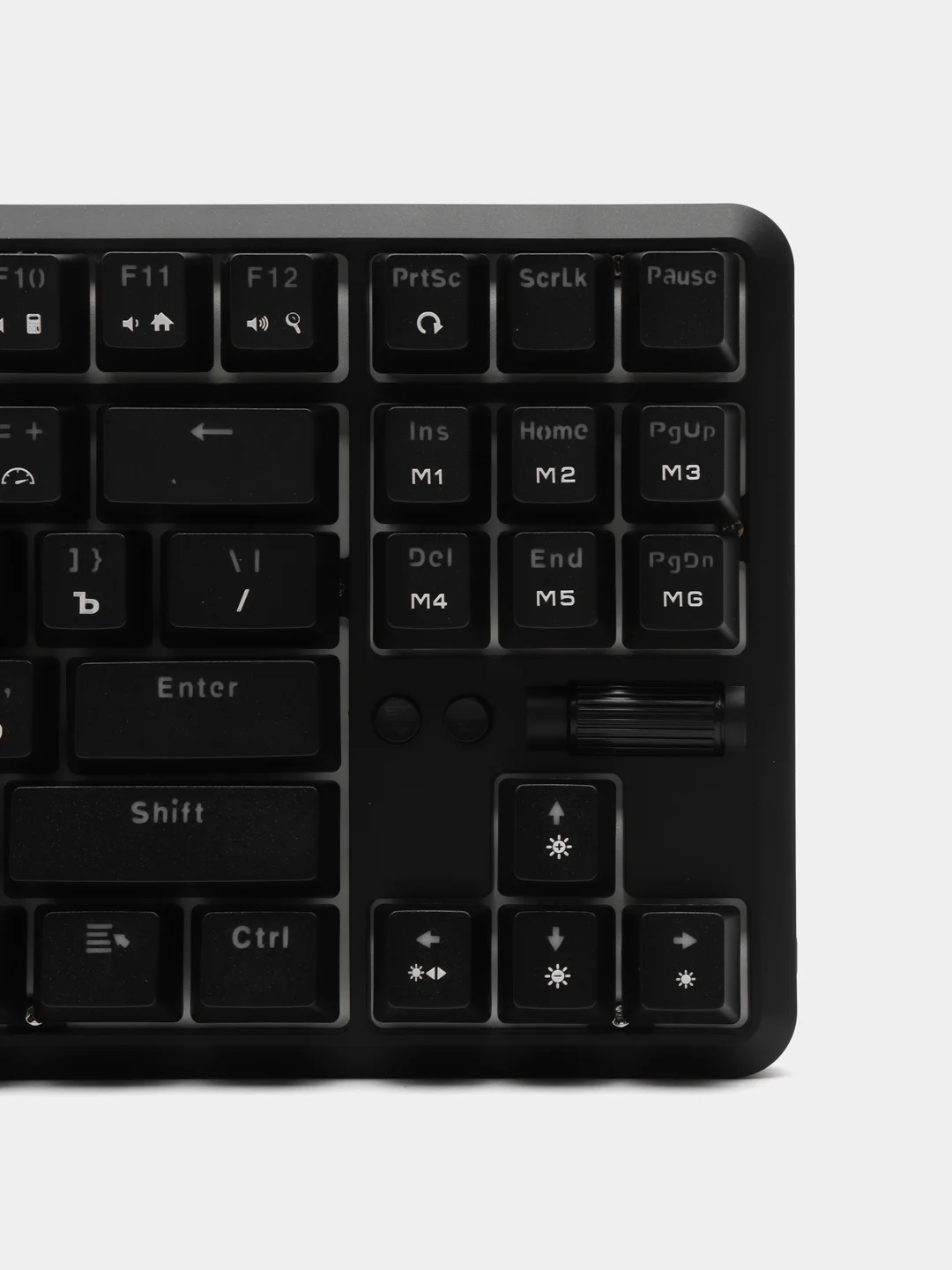 Клавиатура беспроводная, проводная A-Jazz K870T, Brown Switch, чёрная