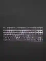 Белый клавиатура проводная A-Jazz Douyu DKM160, Red Switch, белая