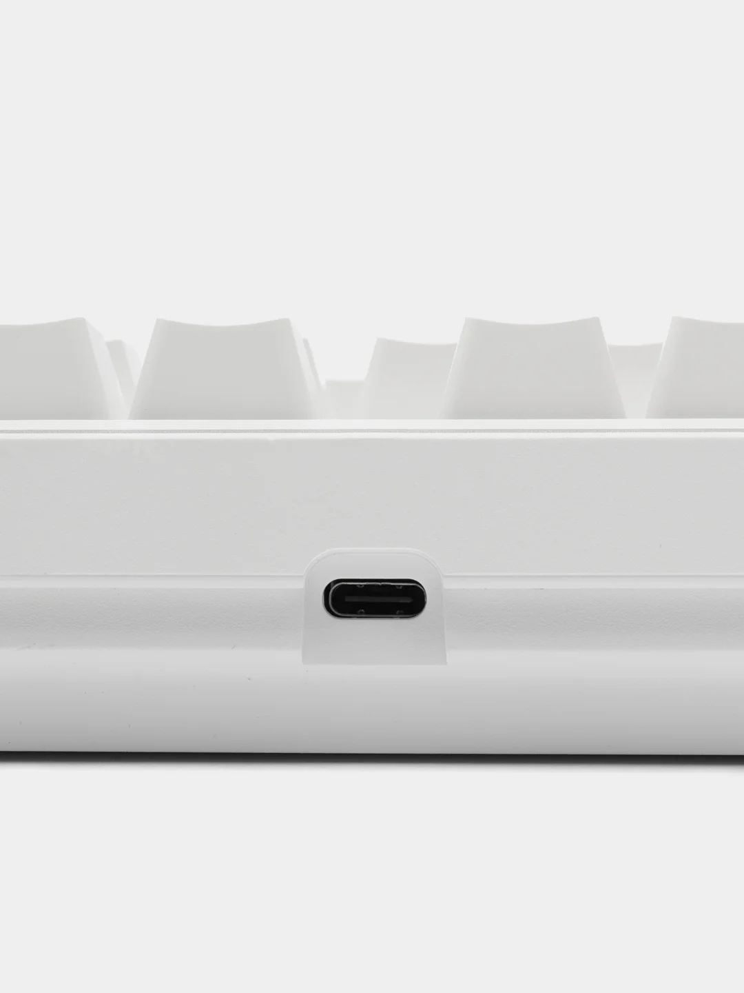 Белый клавиатура проводная A-Jazz Douyu DKM160, Red Switch, белая