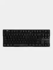 Черный клавиатура проводная A-Jazz Douyu DKM160, Red Switch, белая