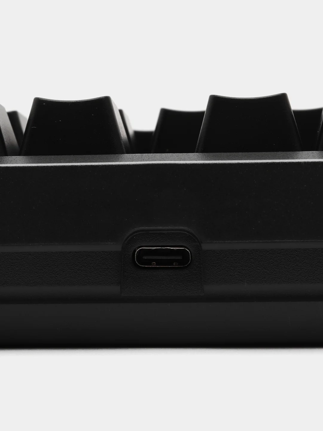 Черный клавиатура проводная A-Jazz Douyu DKM160, Red Switch, белая