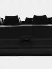 Черный клавиатура проводная A-Jazz Douyu DKM160, Red Switch, белая