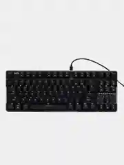 Черный клавиатура проводная A-Jazz Douyu DKM160, Red Switch, белая