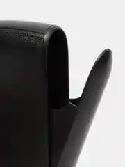 Черный портсигар с электрической зажигалкой, зарядка от USB