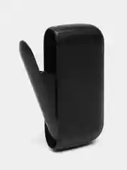 Черный портсигар с электрической зажигалкой, зарядка от USB