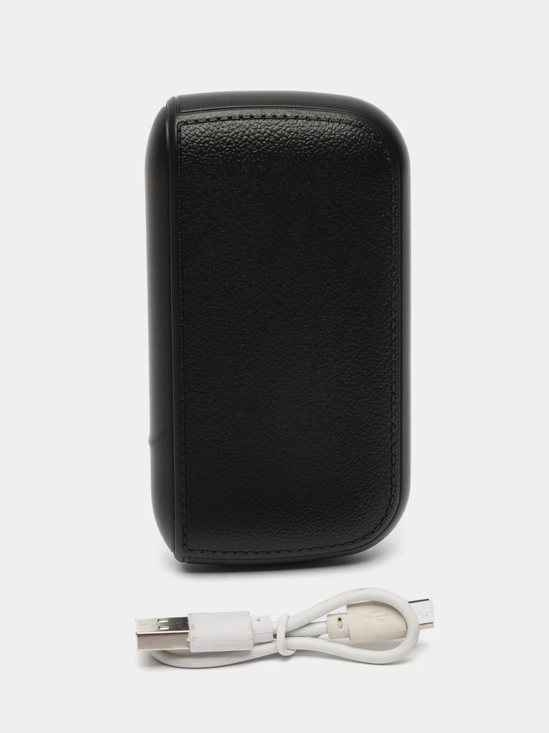 Черный портсигар с электрической зажигалкой, зарядка от USB