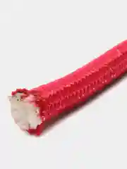 Красный скакалка для художественной гимнастики утяжеленная профессиональная с люрексом