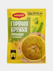 Горячая кружка Maggi Суп гороховый, с сухариками, 19 г