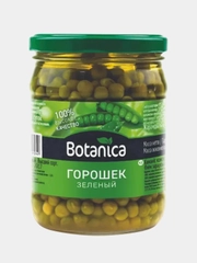 Горошек зеленый консервированный Botanica, 450 мл