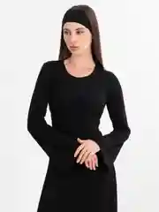 Черный платье лапша длинное на завязках