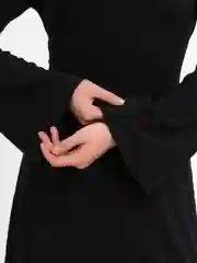 Черный платье лапша длинное на завязках