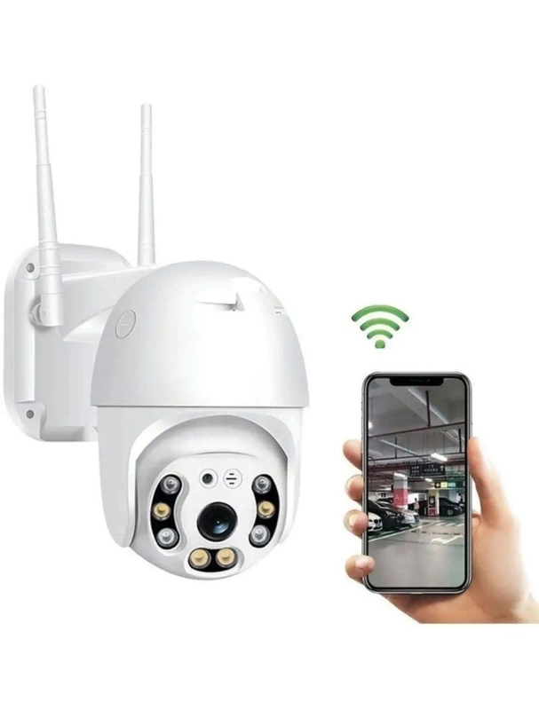 Wi-Fi РI вайфай камера видеонаблюдения, беспроводная поворотная видеорегистратор