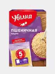Крупа пшеничная Увелка, в пакетиках для варки, 5 пакетиков по 80 г