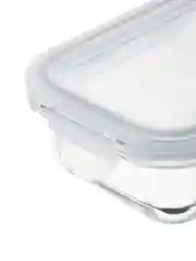 Контейнер для продуктов на защелках 370 мл, жаропрочное стекло