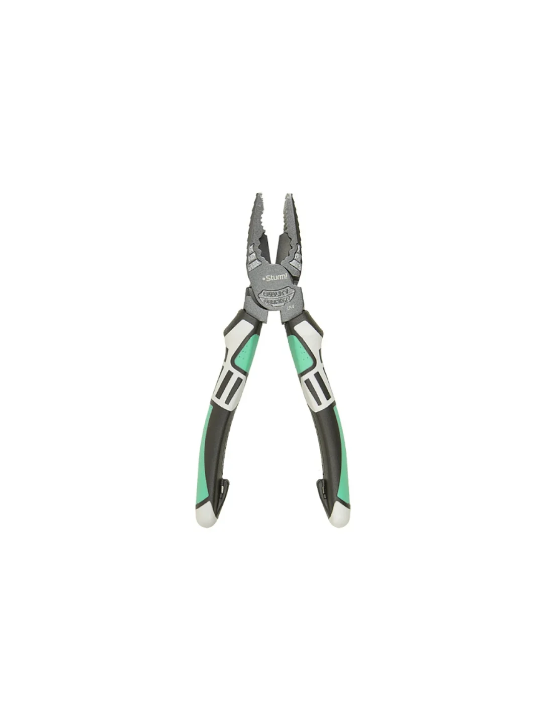 Пассатижи Sturm 1020-13-1-200 200мм, CrV,+30% к силе реза, тефлоновое покрытие,TPE