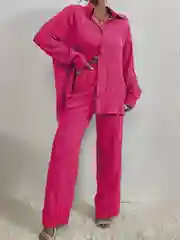 Костюм летний со штанами жатка
