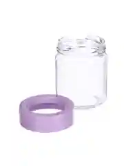 Банка для специй с ложкой, стекло, 200 мл, 3 цвета