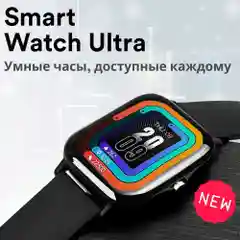 Черный смарт часы женские, спортивные умные часы для смартфона, фитнес браслет, наручные часы