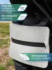Оливковый сиденье туристическое с карабином, 27 х 40 х 0,7 см, ВИЛИНА