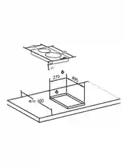Черный варочная панель индукционная "making Oasis everywhere" P-IBD