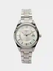 Серебряный женские наручные часы, кварцевые часы