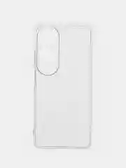 Прозрачный силиконовый чехол на Oppo A60 / Оппо А60 прозрачный, с рисунком, защита камеры