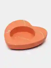 Манго подсвечник гипсовый "Сердце"