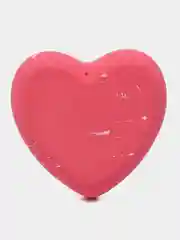 Розовый подсвечник гипсовый "Сердце"