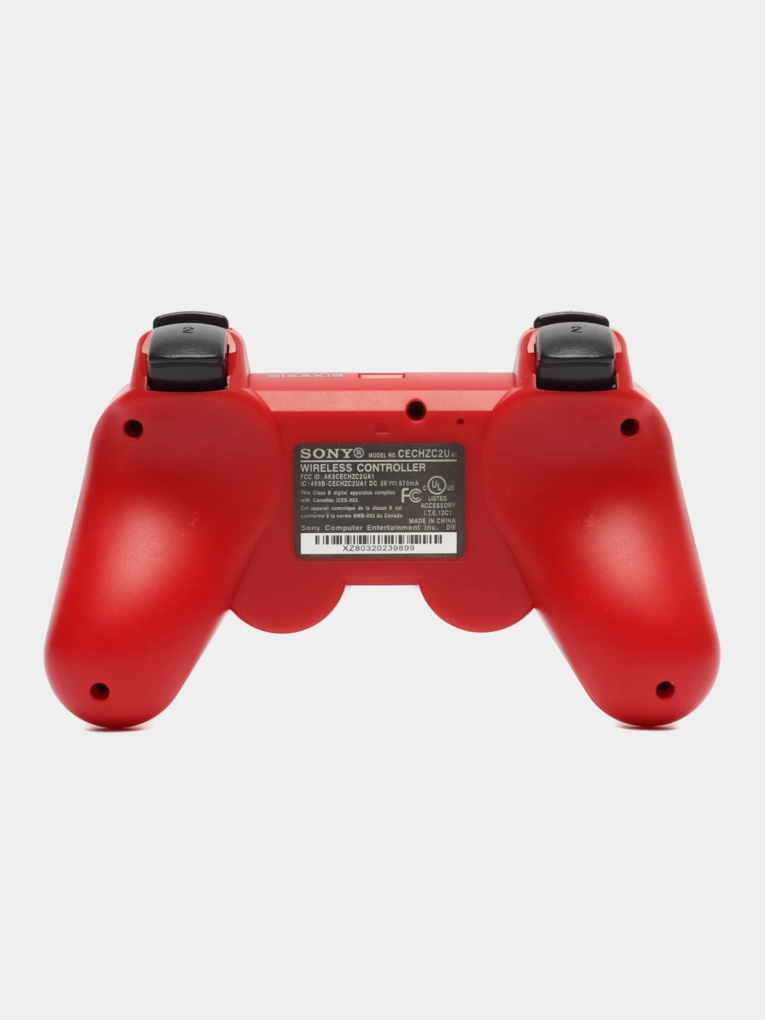 Красный джойстик пс3, контроллер Sony PS3, джойстик на сони пс3