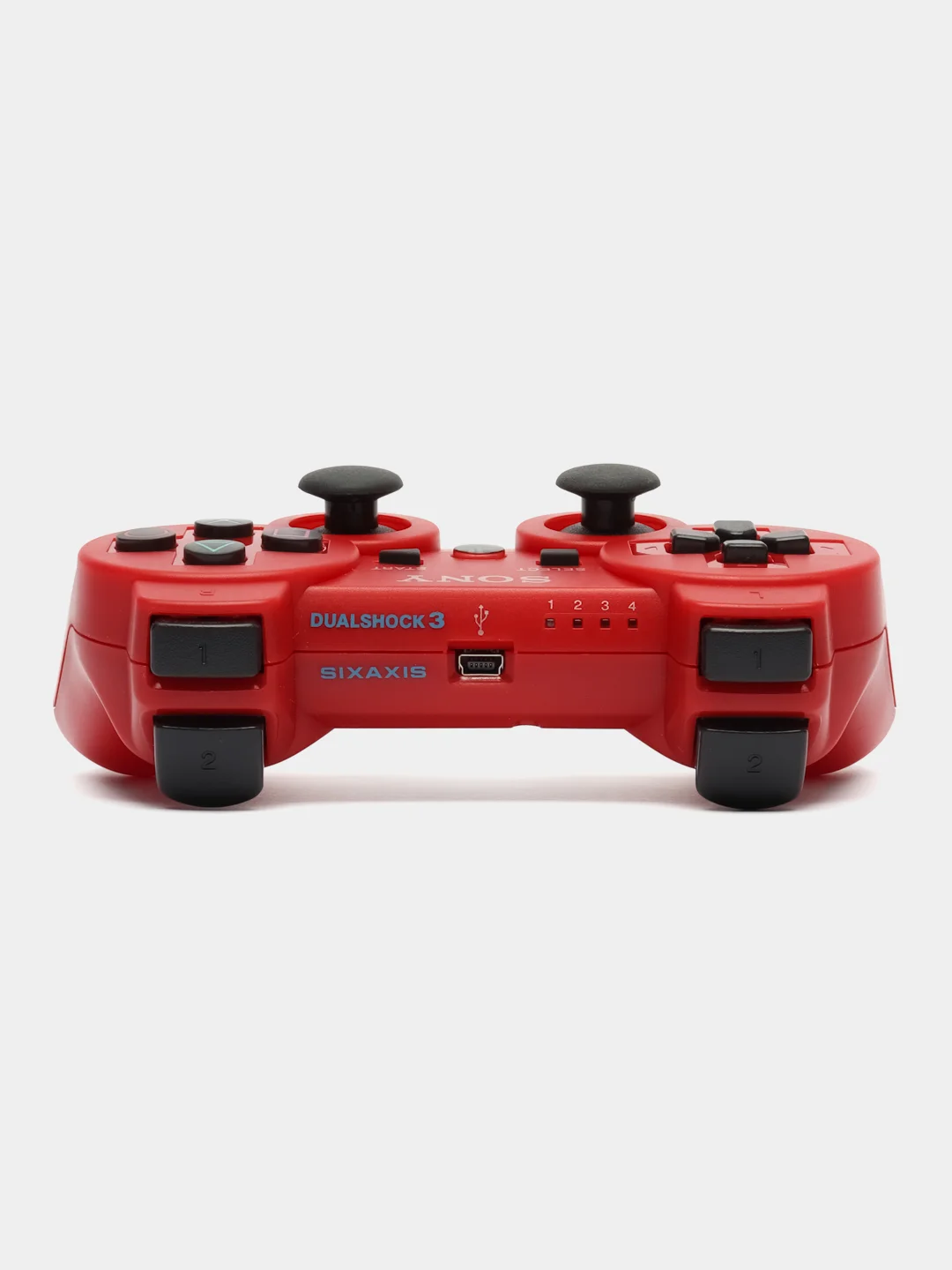 Красный джойстик пс3, контроллер Sony PS3, джойстик на сони пс3