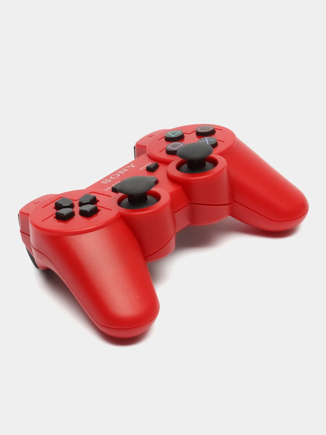 Красный джойстик пс3, контроллер Sony PS3, джойстик на сони пс3