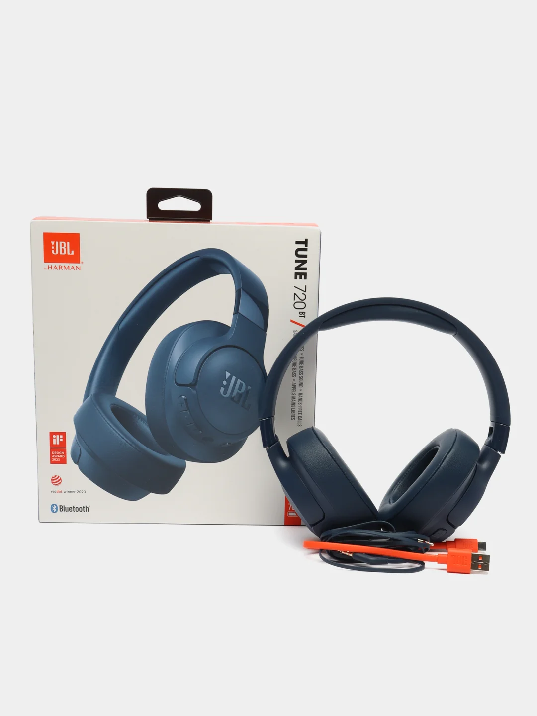 Синий беспроводные наушники JBL Tune 720BT