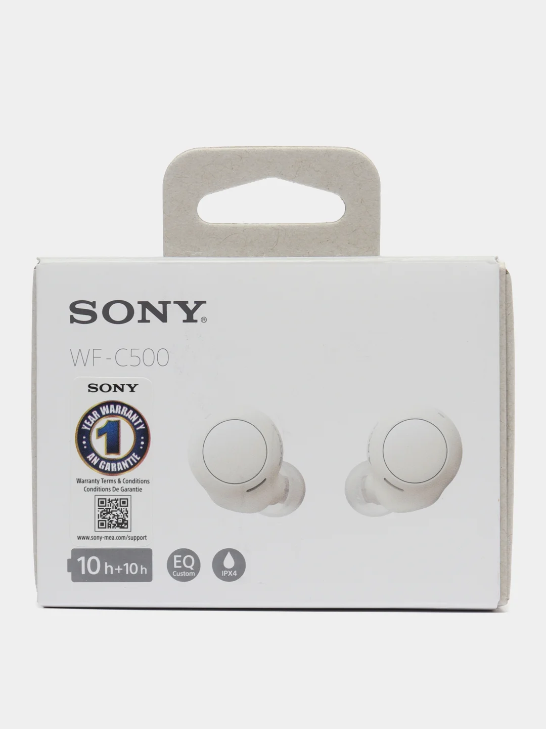 Черный беспроводные наушники Sony WF-C500