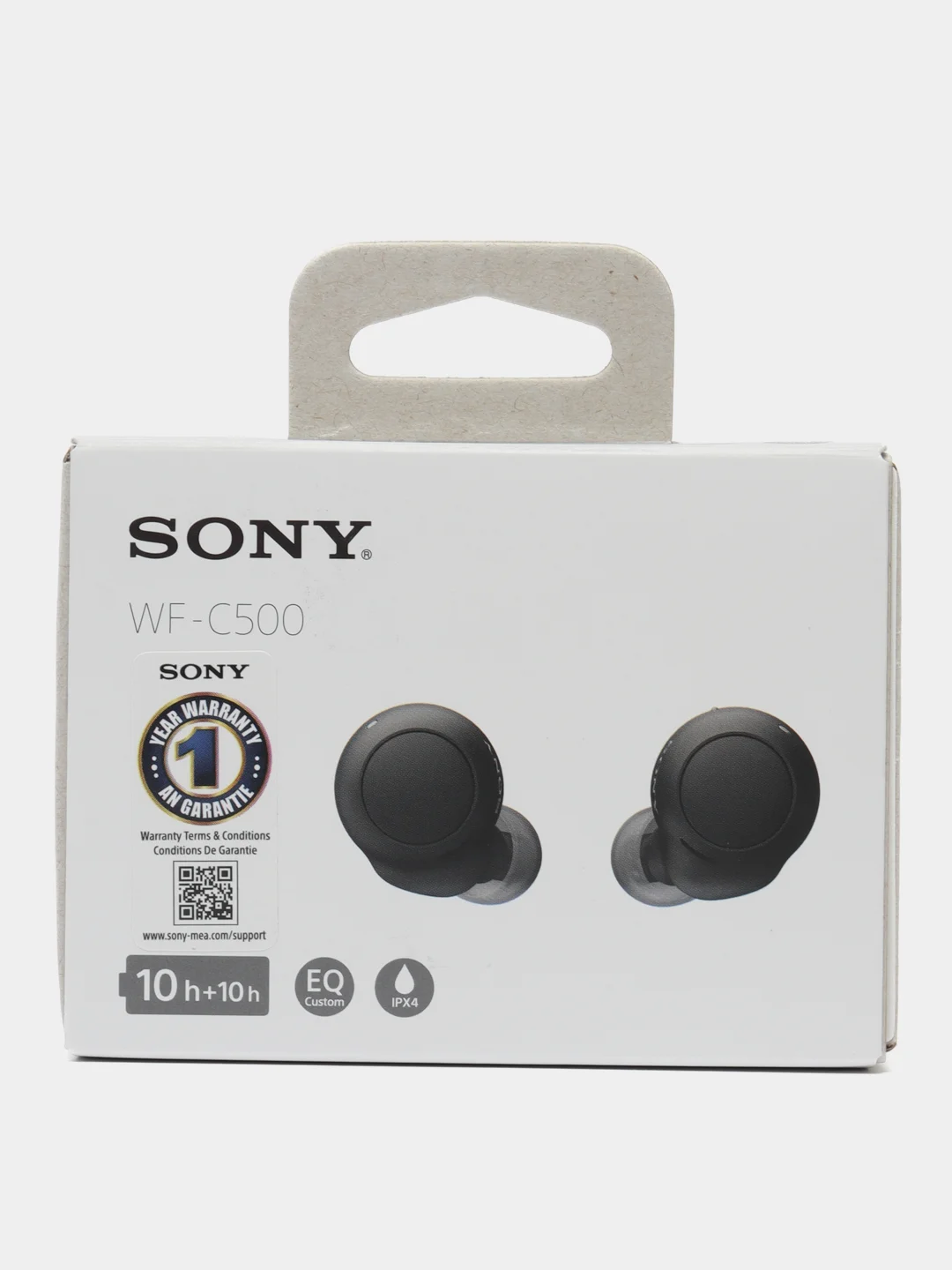 Черный беспроводные наушники Sony WF-C500
