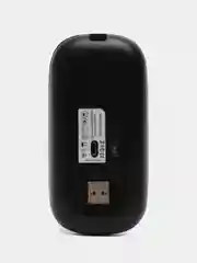 Черный беспроводная мышь со встроенным аккумулятором ультратонкая, Bluetooth