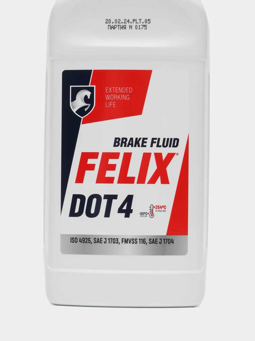Тормозная жидкость FELIX DOT 4, 910г