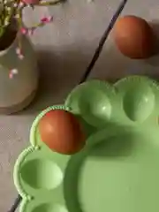 Блюдо пасхальное для яиц и кулича, пластик, d23 см, 3 цвета