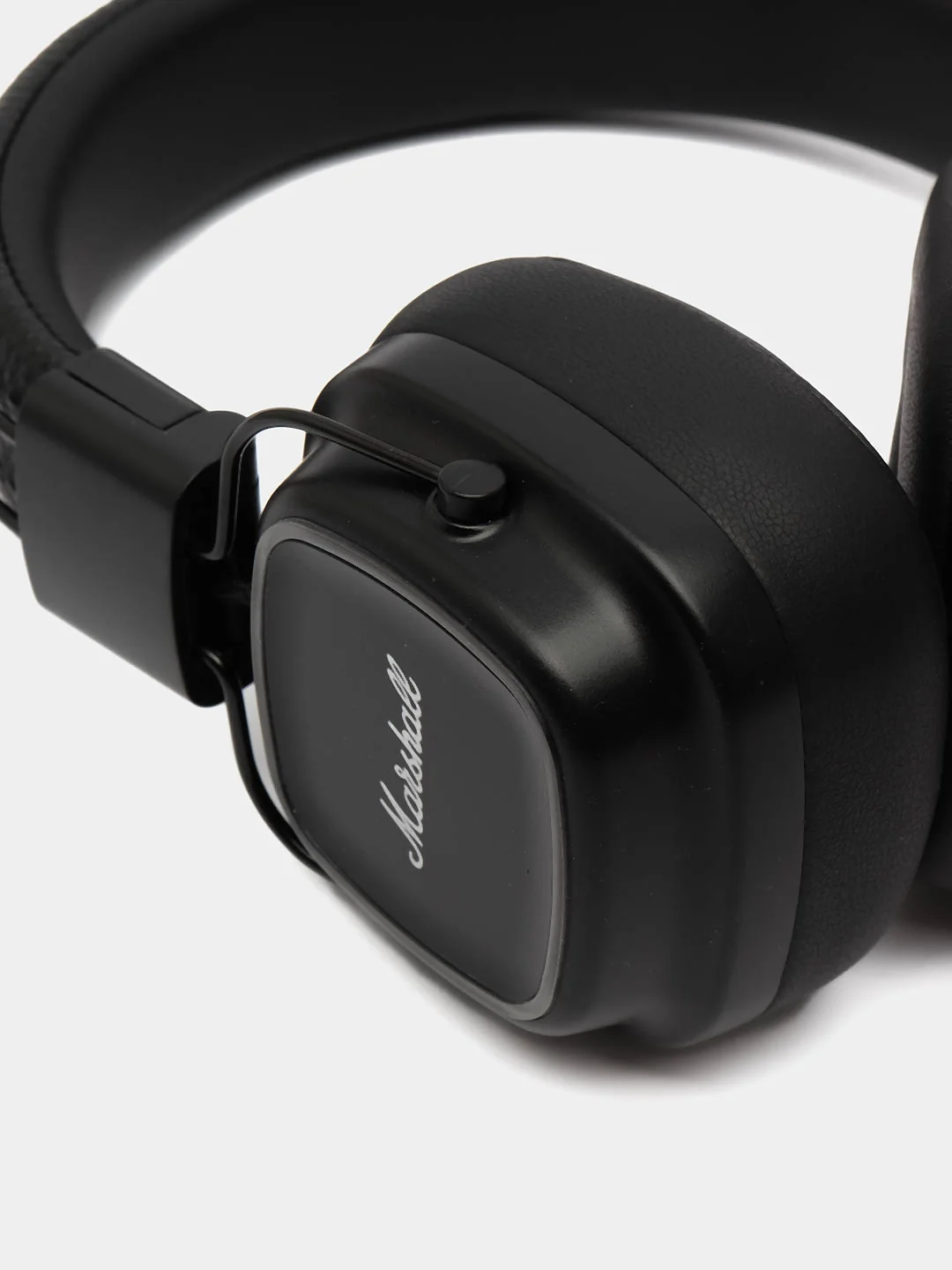 Беспроводные наушники с микрофоном Маршалл с Bluetooth, с подсветкой, черные