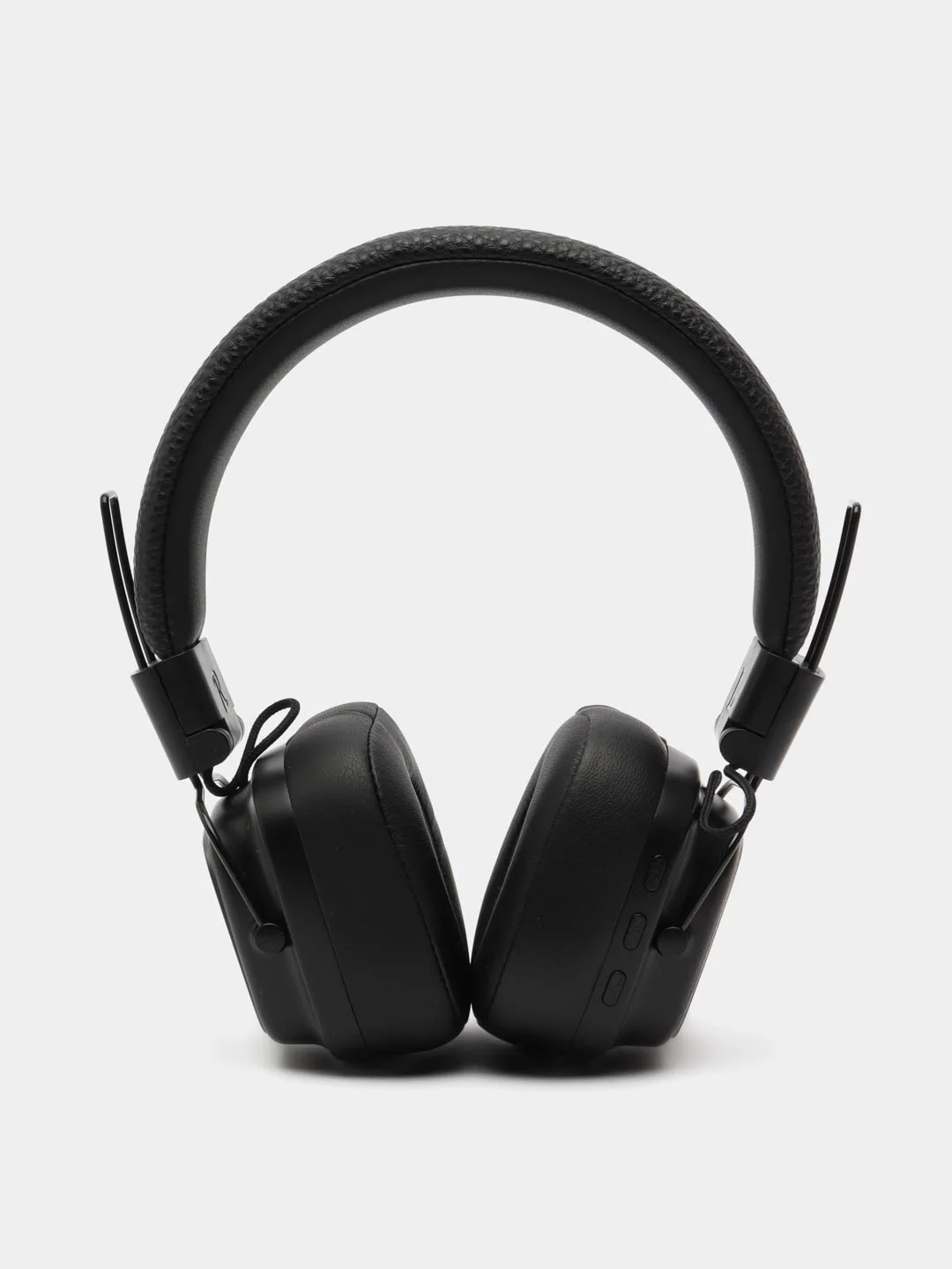 Беспроводные наушники с микрофоном Маршалл с Bluetooth, с подсветкой, черные