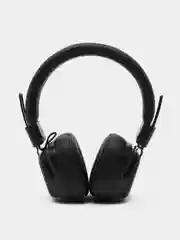 Беспроводные наушники с микрофоном Маршалл с Bluetooth, с подсветкой, черные
