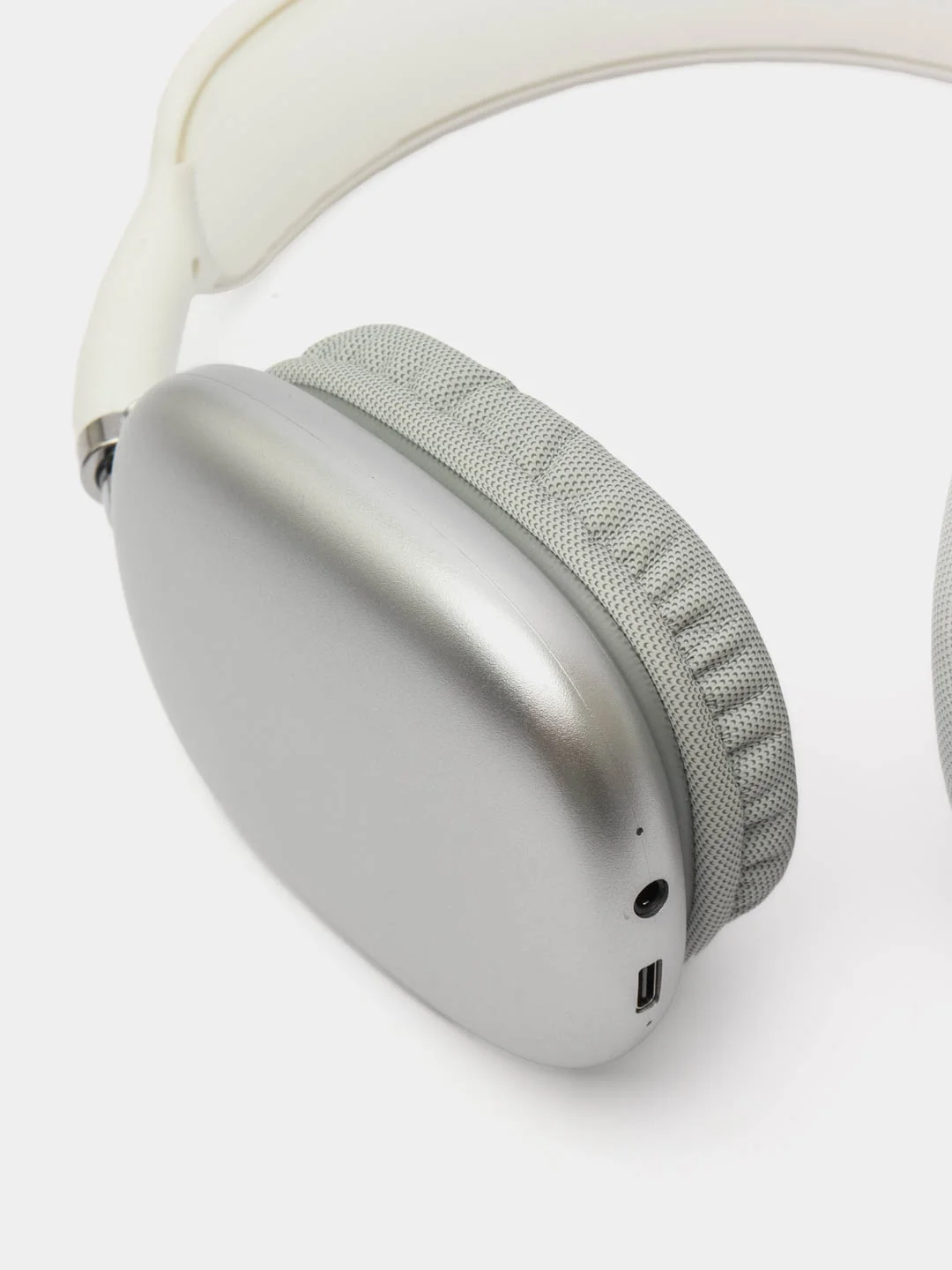 Наушники беспроводные с чехлом Air Pods Max полноразмерные накладные с Bluetooth, белые